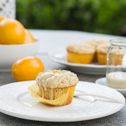 Meyer Lemon Ricotta Muffins