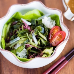 Seaweed Salad with Miso Dressing