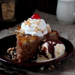 Chocolate Cake “Banana Split”