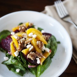 Beet, Orange and Feta Salad