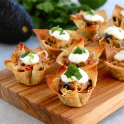 Skinny Taco Cups