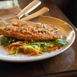 Almond-Crusted Tilapia