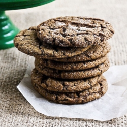 Cracked Ginger-Molasses Cookies