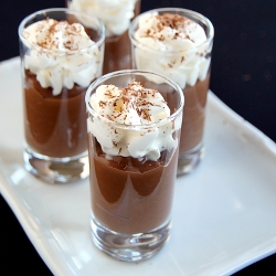 Low-Fat Dark Chocolate Mousse