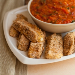 Baked Cheese Sticks