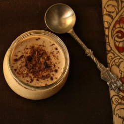 Vegan Coffee Panna Cotta