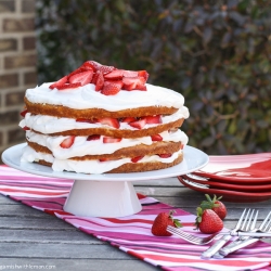 Strawberry Layer Cake