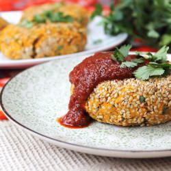 Sweet Potato Falafel Cakes