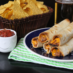 BBQ Pulled Pork Taquitos