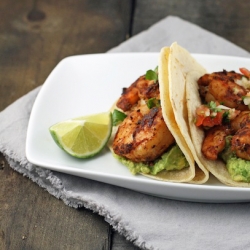 Blackened Cajun Shrimp Tacos