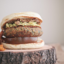 Five Ingredient Lentil Burger