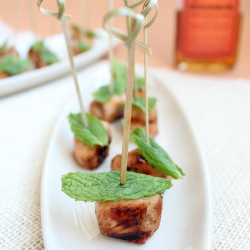 Mint Julep Chicken Skewers