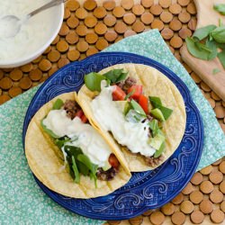 Greek Tacos With Lamb & Tzatziki