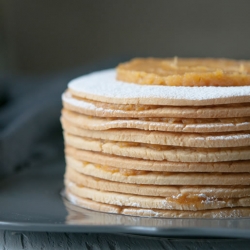 Pineapple-Coconut Stack Cake