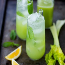 Mint and Celery Soda