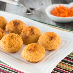 Carrot Paneer Bonda