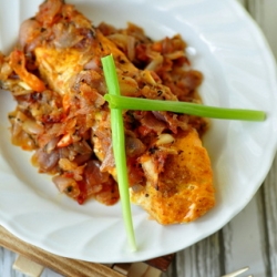 Baked Salmon Masala