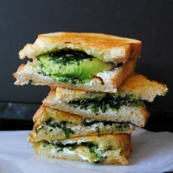 Avocado Chimichurri Grilled Cheese