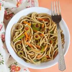 Stir Fried Spaghetti