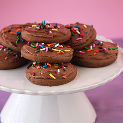 Chocolate Lofthouse Cookies