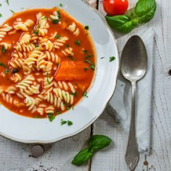 Tomato Soup with Basil