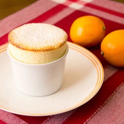 Meyer Lemon Souffle