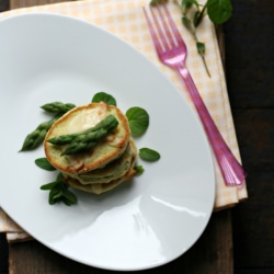 Blinis with Asparagus