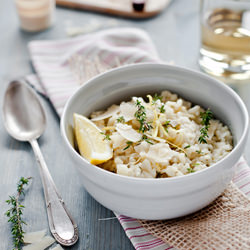 Lemon Thyme and Fennel Risotto