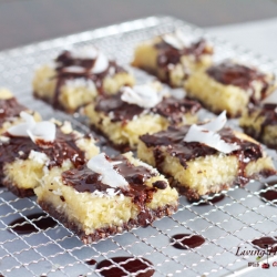 Paleo Coconut Brownie Bars