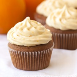 Choco-Orange Cupcakes