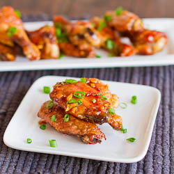 Honey Garlic Chicken Wings