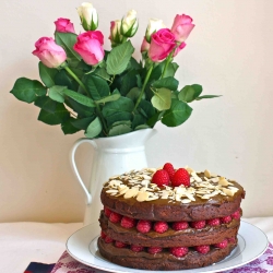 Tripe Layer Chocolate Cake