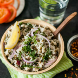 Dill and Lentil Rice