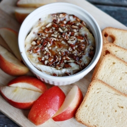 Caramel Pecan Brie