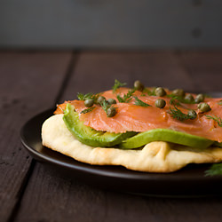 Smoked Salmon & Avocado Tartine