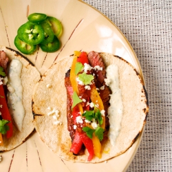 Steak Tacos with Lime Mayo