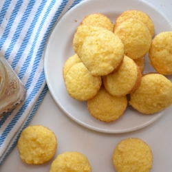 Mini Orange Honey Cornbread Muffins