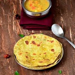 Avocado Roti (Indian Flat Bread)