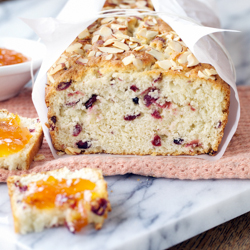 Cherry Almond Quick Bread