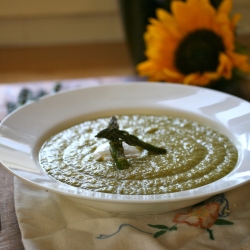 Sweet Potato and Asparagus Soup