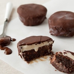 Frozen Mocha Brownie Bites