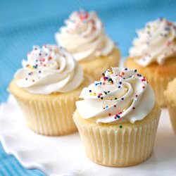 Perfect Vanilla Cupcakes