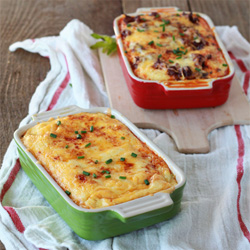 Chiles Rellenos Breakfast Strata