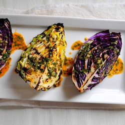 Grilled Cabbage Wedges