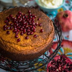 Orange & Pomegranate Cake