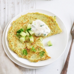 Broccoli Cauliflower Pancakes