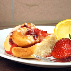 Strawberry Sweet Rolls