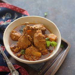 Fennel Flavored Chicken Curry