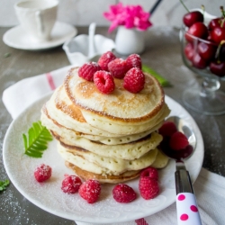 Lemon Ricotta Pancakes