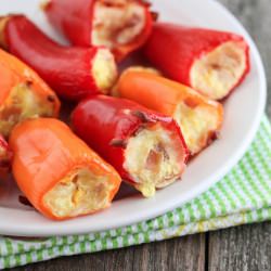 Omelet Stuffed Peppers